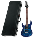 Zestaw gitara elektryczna leworęczna Ibanez GRX70QAL-TBB z dedykowanym futerałem Ibanez MR350C