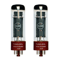EL34B Tung-Sol lampa elektronowa dobrana para Platinum Matched