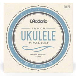 Struny do ukulele tenorowego D'Addario EJ87T Titanium