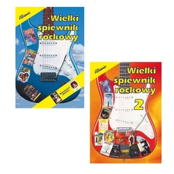 Zestaw Wielki śpiewnik rockowy cz. 1 i 2 Książka dla gitarzysty