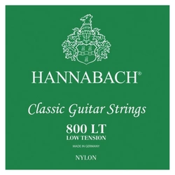 Hannabach struny do gitary klasycznej serie 800 Low Tension posrebrzany