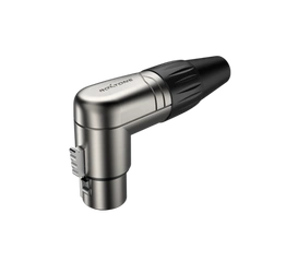 Gniazdo XLR żeńskie kątowe 3-pin Roxtone RX3RMP-NT