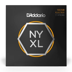 Struny do gitary elektrycznej 7-strunowej D'Addario NYXL1059 10-59