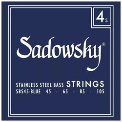 Struny do gitary basowej Sadowsky Blue Label 45-105 Stainless Steel