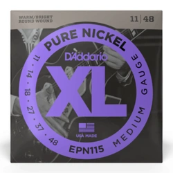 Struny do gitary elektrycznej D'Addario EPN115 Medium 11-48