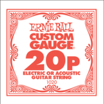 ERNIE BALL SLINKY NICKEL Single .020 struna do gitary elektrycznej lub akustycznej