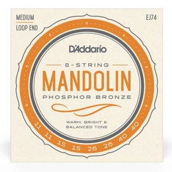 Struny do mandoliny D'Addario EJ74 11-40 Phosphor Bronze