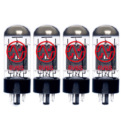 6V6S JJ Electronic lampy elektronowe dobrana kwadra - zamiennik 6V6GT, 5871, 6AY5, 6P6S, 6P6P, CV511, VT-107A, VT227