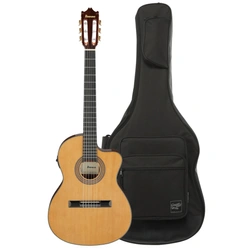 Zestaw gitara elektroklasyczna Ibanez GA5TCE-AM z dedykowanym pokrowcem Ibanez ICB540-BK