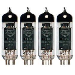 EL84 Mullard Platinum Matched lampy elektronowe dobrana kwadra