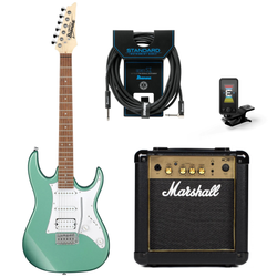 Zestaw gitara elektryczna Ibanez GRX40-MGN GIO + combo Marshall MG10G Gold