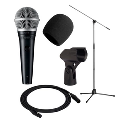 Zestaw do karaoke mikrofon Shure PGA48 z akcesoriami