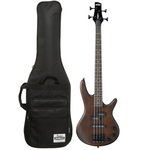 Zestaw gitara basowa Ibanez GSRM20B-WNF z dedykowanym pokrowcem Ibanez IBBMIKRO