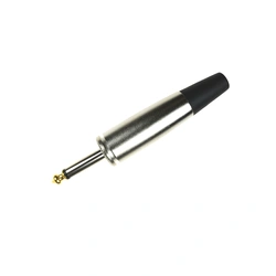 Wtyk Jack 6.3 mm mono niklowany Roxtone RJ015M