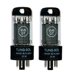6V6 Tung-Sol lampa elektronowa dobrana para Platinum Matched