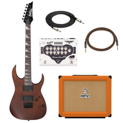 Zestaw gitara elektryczna Ibanez GRG121DX-WNF ze wzmacniaczem Taurus SH3CL i kolumną Orange PPC112
