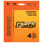 Struny do gitary basowej Markbass ENERGY 45-105 stainless steel  do basu