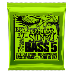 Ernie Ball Regular Slinky Bass Nickel Wound 45-130 (EB 2836) struny do gitary basowej