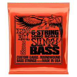 Ernie Ball long scale Slinky Bass Nickel Wound 32-130 (EB 2838) struny do gitary basowej