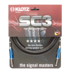 Kabel głośnikowy KLOTZ SC3PP02SW J/J 2m