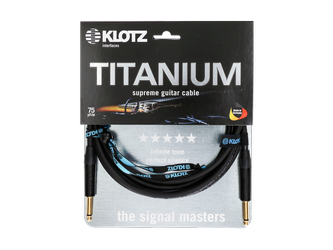 Kabel instrumentalny KLOTZ TI-0300 PSP TITANIUM J/J 3m