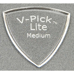 Kostka gitarowa V-Picks Medium Pointed Lite 1,5mm przezroczysta kostka do gitary