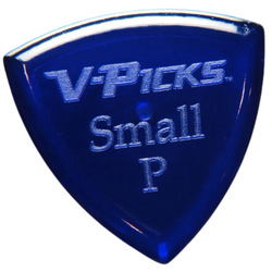 Kostka gitarowa V-Picks Small Pointed Sapphire Blue 2,75mm niebieska kostka do gitary