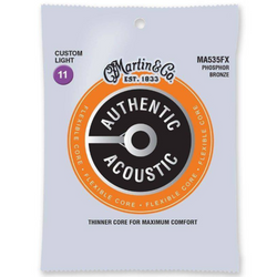 Martin MA535FX Castom Light  (11-52) AA Flexible Core Light 92/8 struny do gitary akustycznej