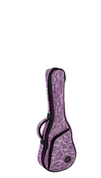 Pokrowce na ukulele tenorowe Ortega OUB-TE-PUJ Purple Jean fioletowy pokrowiec na ukulele