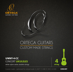 Struny do ukulele koncertowego Ortega UWNY-4-CC Custom Made 24-38