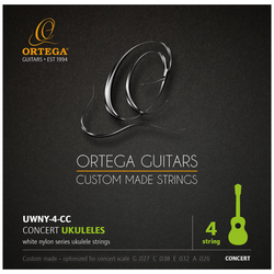 Struny do ukulele koncertowego Ortega UWNY-4-CC Custom Made 24-38