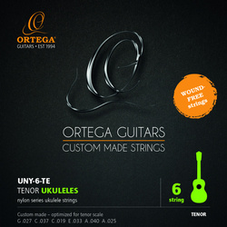 Struny do ukulele tenorowego Ortega UNY-6-TE 19-40