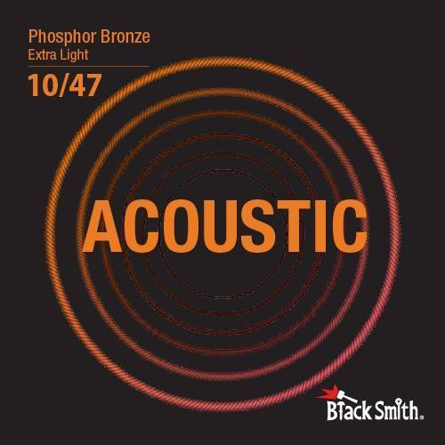 BlackSmith PB-1047 Extra Light - struny do gitary akustycznej