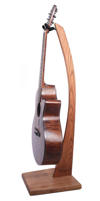 Drewniany statyw gitarowy Staable - brązowy
