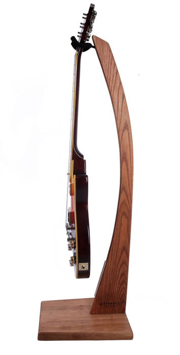 Drewniany statyw gitarowy Staable - brązowy