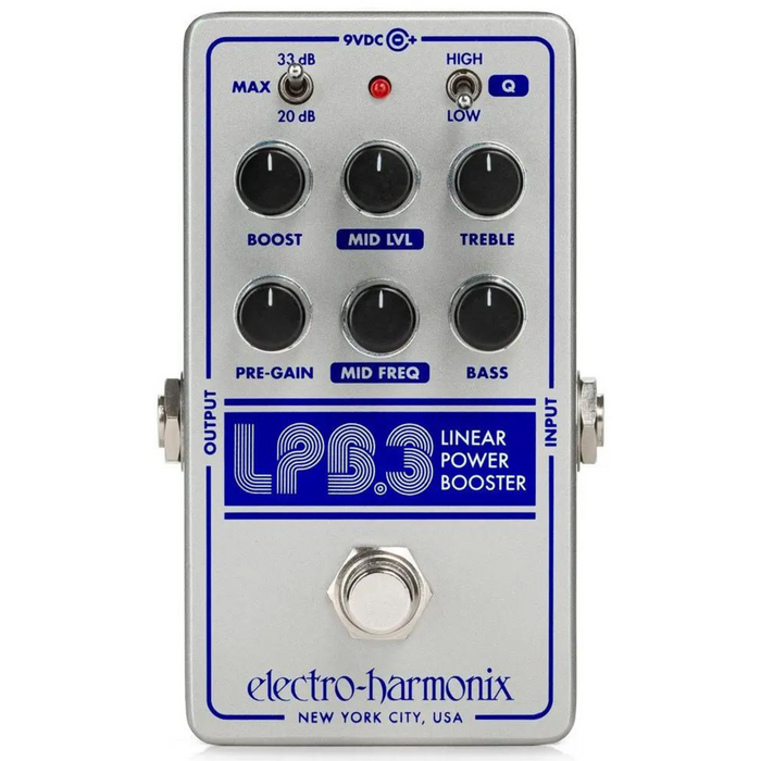 Efekt gitarowy liniowy wzmacniacz mocy Electro Harmonix LPB-3 Boost i EQ