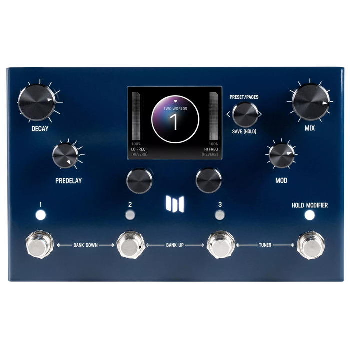 Efekt gitarowy reverb Meris MercuryX Modular Reverb System