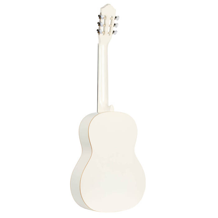 Gitara klasyczna 4/4 Ortega R121WH biała z pokrowcem