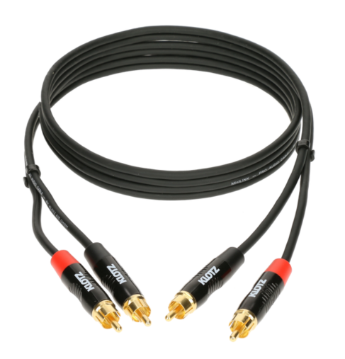 Kabel audio Klotz KT-CC600 2RCA/2RCA 6m