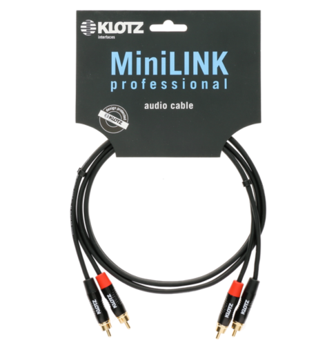 Kabel audio Klotz KT-CC600 2RCA/2RCA 6m