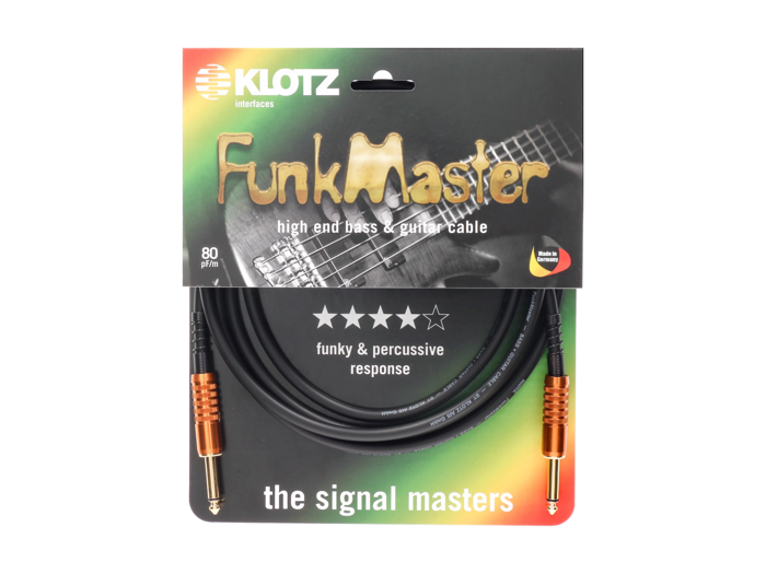 Kabel instrumentalny KLOTZ FUNK MASTER TM-0600 J/J 6m