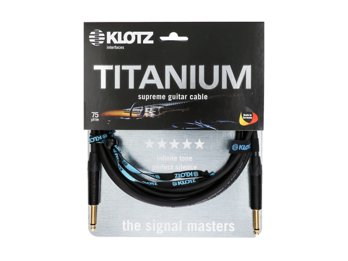 Kabel instrumentalny KLOTZ TITANIUM TI-0600 PSP J/J 6m