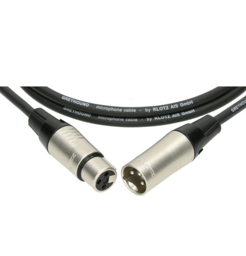 Kabel mikrofonowy Klotz Greyhound GRG1FM03.0 XLR 3m