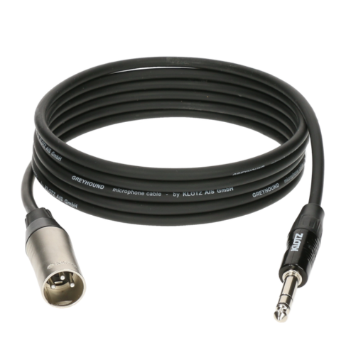 Kabel mikrofonowy Klotz Greyhound GRG1MP03.0 XLR/Jack 3m