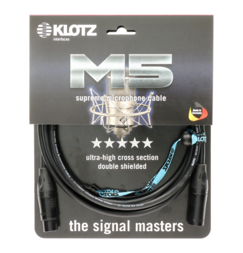 Kabel mikrofonowy Klotz M5KBFM100 XLR 10m