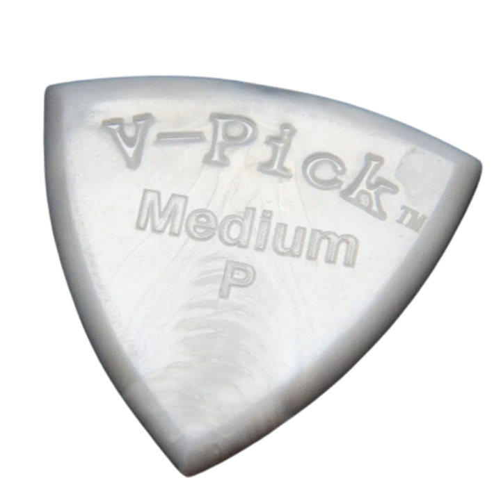 Kostka gitarowa V-Picks Medium Pointed Pearly Gates 2,75mm perłowa kostka do gitary