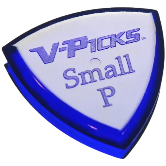 Kostka gitarowa V-Picks Small Pointed Sapphire Blue 2,75mm niebieska kostka do gitary