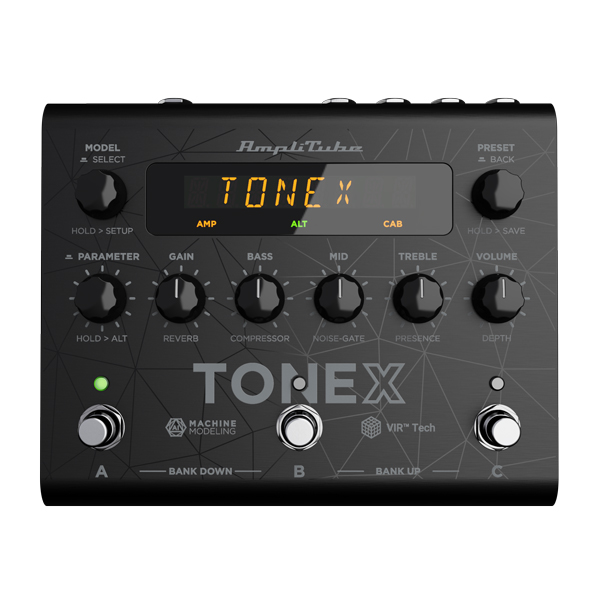 Procesor gitarowy IK ToneX + Kolumna gitarowa FRFR 200W Taurus FR-210BT zestaw