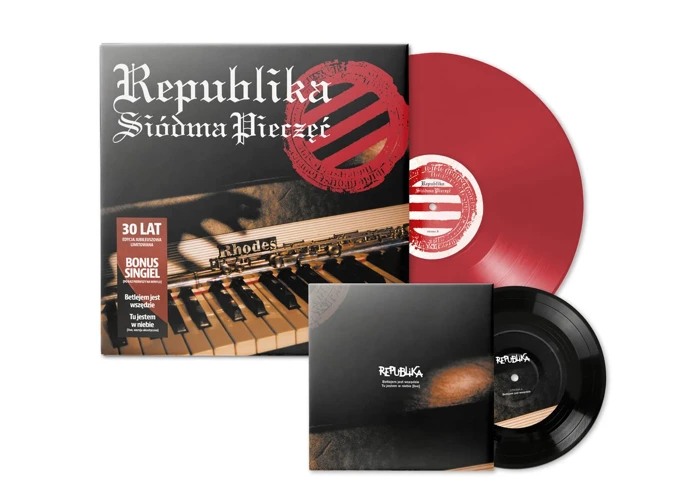 Republika - Siódma Pieczęć LP płyta winylowa wydanie jubileuszowe + 7''