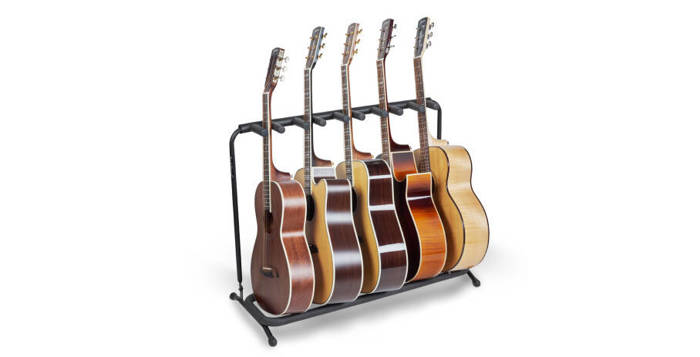 RockStand - statyw na 5 gitar klasycznych lub akustycznych / basowych